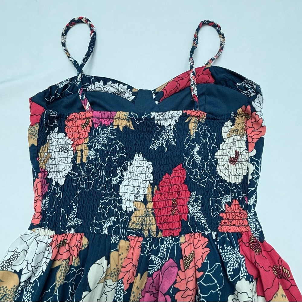 Band of the Free Floral Jumpsuit with Spaghetti Straps Wide Leg Pockets - Picture 12 of 15